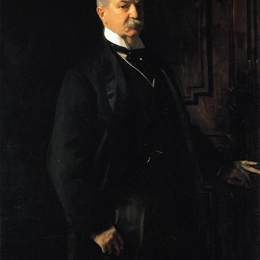 约翰·辛格·萨金特(John Singer Sargent)高清作品:Peter A. B. Widener