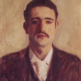 约翰·辛格·萨金特(John Singer Sargent)高清作品:Portrait of a Man (Probably Nicola DInverno)