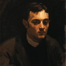 约翰·辛格·萨金特(John Singer Sargent)高清作品:Portrait of Albert de Belleroche