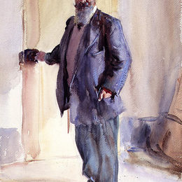 约翰·辛格·萨金特(John Singer Sargent)高清作品:Portrait of Ambrogio Raffele