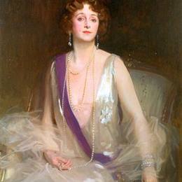 约翰·辛格·萨金特(John Singer Sargent)高清作品:Portrait of Grace Elvina, Marchioness Curzon of Kedleston