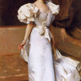 约翰·辛格·萨金特(John Singer Sargent)高清作品:Portrait of the Countess of Clary Aldringen