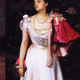 约翰·辛格·萨金特(John Singer Sargent)高清作品:Princess Demidoff (Sophie Ilarinovna)