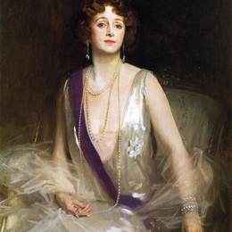 约翰·辛格·萨金特(John Singer Sargent)高清作品:The Marchioness Curzon of Kedleston