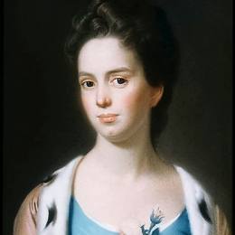 约翰·辛格顿·科普利(John Singleton Copley)高清作品:Mrs. Joseph Barrell (Hannah Fitch)