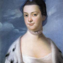 约翰·辛格顿·科普利(John Singleton Copley)高清作品:Mrs. William Turner (Ann Dumaresq)