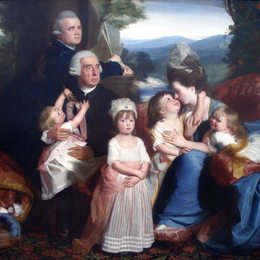 《科普利家庭肖像》约翰·辛格顿·科普利(John Singleton Copley)高清作品欣赏