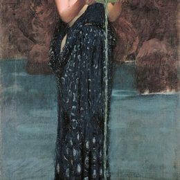 《席尔西恩维迪奥萨》约翰·威廉·沃特豪斯(John William Waterhouse)高清作品欣赏