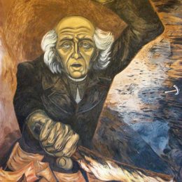 《伊达尔戈神父》何塞·克莱门特·奥罗斯科(Jose Clemente Orozco)高清作品欣赏