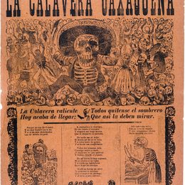 《来自瓦哈卡的Calavera》乔斯·瓜达卢佩·波萨达(Jose Guadalupe Posada)高清作品欣赏