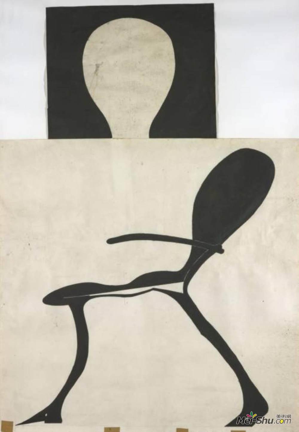 《灯火辉煌的雄鹿椅》约瑟夫·博伊斯(joseph beuys)高清作品欣赏