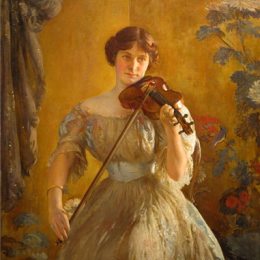 约瑟夫·德坎普(Joseph DeCamp)高清作品:The Kreutzer Sonata (Violinist II)