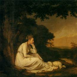 《玛丽亚：劳伦斯的“感伤之旅”》约瑟夫·莱特(Joseph Wright)高清作品欣赏
