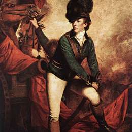 乔舒亚·雷诺兹(Joshua Reynolds)高清作品:General Sir Banastre Tarleton