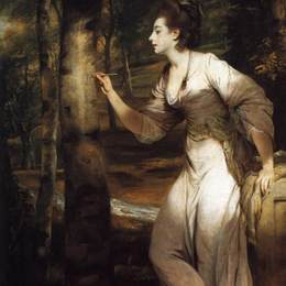 《理查德夫人贝内特劳埃德》乔舒亚·雷诺兹(Joshua Reynolds)高清作品欣赏