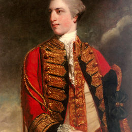 乔舒亚·雷诺兹(Joshua Reynolds)高清作品:Portrait of Charles Fitzroy, 1st Baron Southampton