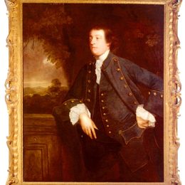 乔舒亚·雷诺兹(Joshua Reynolds)高清作品:Portrait of Sir William Lowther, 3rd BT