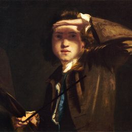 《自画像》乔舒亚·雷诺兹(Joshua Reynolds)高清作品欣赏