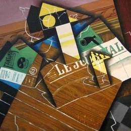 《芳托马斯》胡安·格里斯(Juan Gris)高清作品欣赏