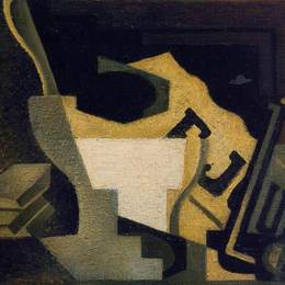 《报纸的静物》胡安·格里斯(Juan Gris)高清作品欣赏