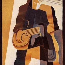 《皮埃罗》胡安·格里斯(Juan Gris)高清作品欣赏
