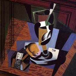 《烟草包装》胡安·格里斯(Juan Gris)高清作品欣赏