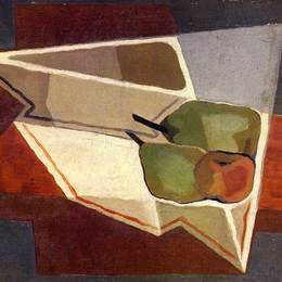 《碗果》胡安·格里斯(Juan Gris)高清作品欣赏
