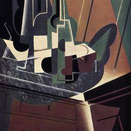 《餐具柜》胡安·格里斯(Juan Gris)高清作品欣赏
