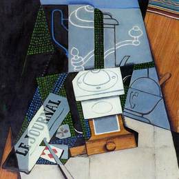 《咖啡磨报》胡安·格里斯(Juan Gris)高清作品欣赏