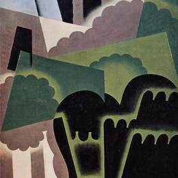 《景观》胡安·格里斯(Juan Gris)高清作品欣赏