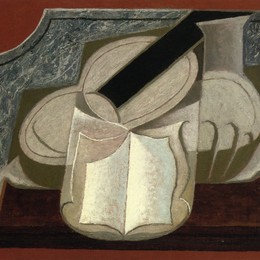 《书与吉他》胡安·格里斯(Juan Gris)高清作品欣赏