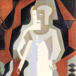 《小丑》胡安·格里斯(Juan Gris)高清作品欣赏