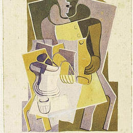 《丑角》胡安·格里斯(Juan Gris)高清作品欣赏