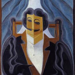 《男人肖像》胡安·格里斯(Juan Gris)高清作品欣赏