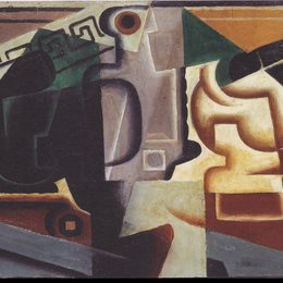 《格拉斯与卡拉菲》胡安·格里斯(Juan Gris)高清作品欣赏