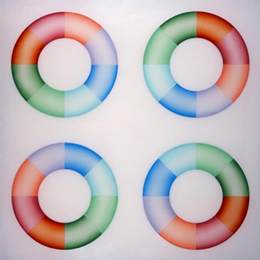 《帕萨迪纳救生员红色系列2》朱迪·芝加哥(Judy Chicago)高清作品欣赏