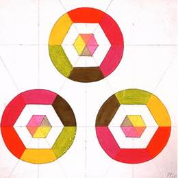 《光学形状α3》朱迪·芝加哥(Judy Chicago)高清作品欣赏