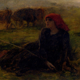 《伯吉尔丹尼斯》朱利叶斯·布雷顿(Jules Breton)高清作品欣赏