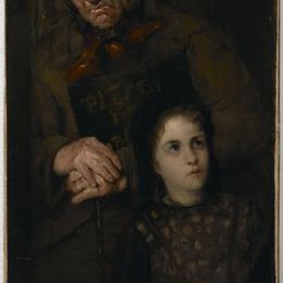 《花卖家》朱利安·奥尔登·威尔(Julian Alden Weir)高清作品欣赏