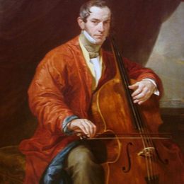 卡尔·布留洛夫(Karl Bryullov)高清作品:Portrait of a Musician M. Vielgorsky