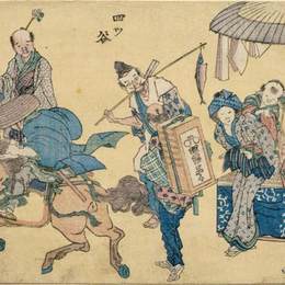 《新街景》葛饰北斋(Katsushika Hokusai)高清作品欣赏