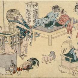 《新街景》葛饰北斋(Katsushika Hokusai)高清作品欣赏