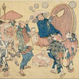 《新街景》葛饰北斋(Katsushika Hokusai)高清作品欣赏