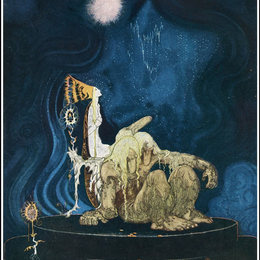 《东边的太阳和西边的月亮》凯·尼尔森(Kay Nielsen)高清作品欣赏