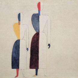 《两位数》卡西米尔·马列维奇(Kazimir Malevich)高清作品欣赏