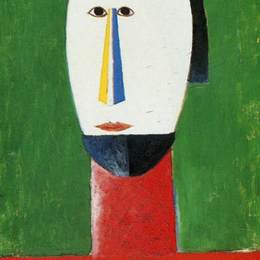 《头》卡西米尔·马列维奇(Kazimir Malevich)高清作品欣赏