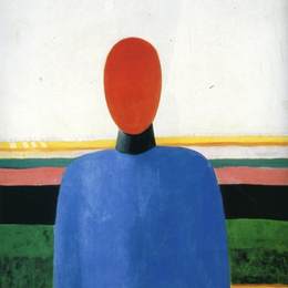 《女性躯干》卡西米尔·马列维奇(Kazimir Malevich)高清作品欣赏