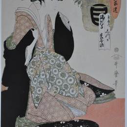 《六系列中的一个》喜多川歌麿(Kitagawa Utamaro)高清作品欣赏