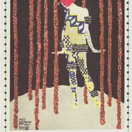 科罗曼·莫塞尔(Koloman Moser)高清作品:Dancer Miss Olga George