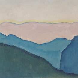 《山脉》科罗曼·莫塞尔(Koloman Moser)高清作品欣赏